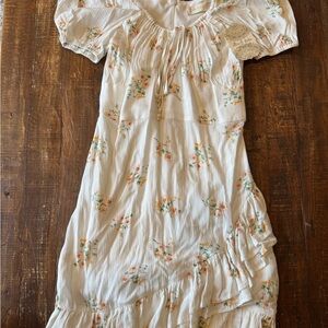 Altar’d State Ivory Floral Dress
